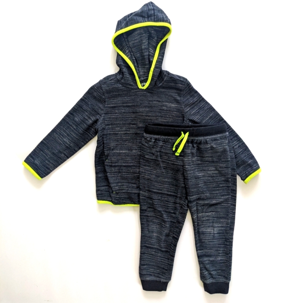 Jumping Beans 3T Matching Set with Neon Trim